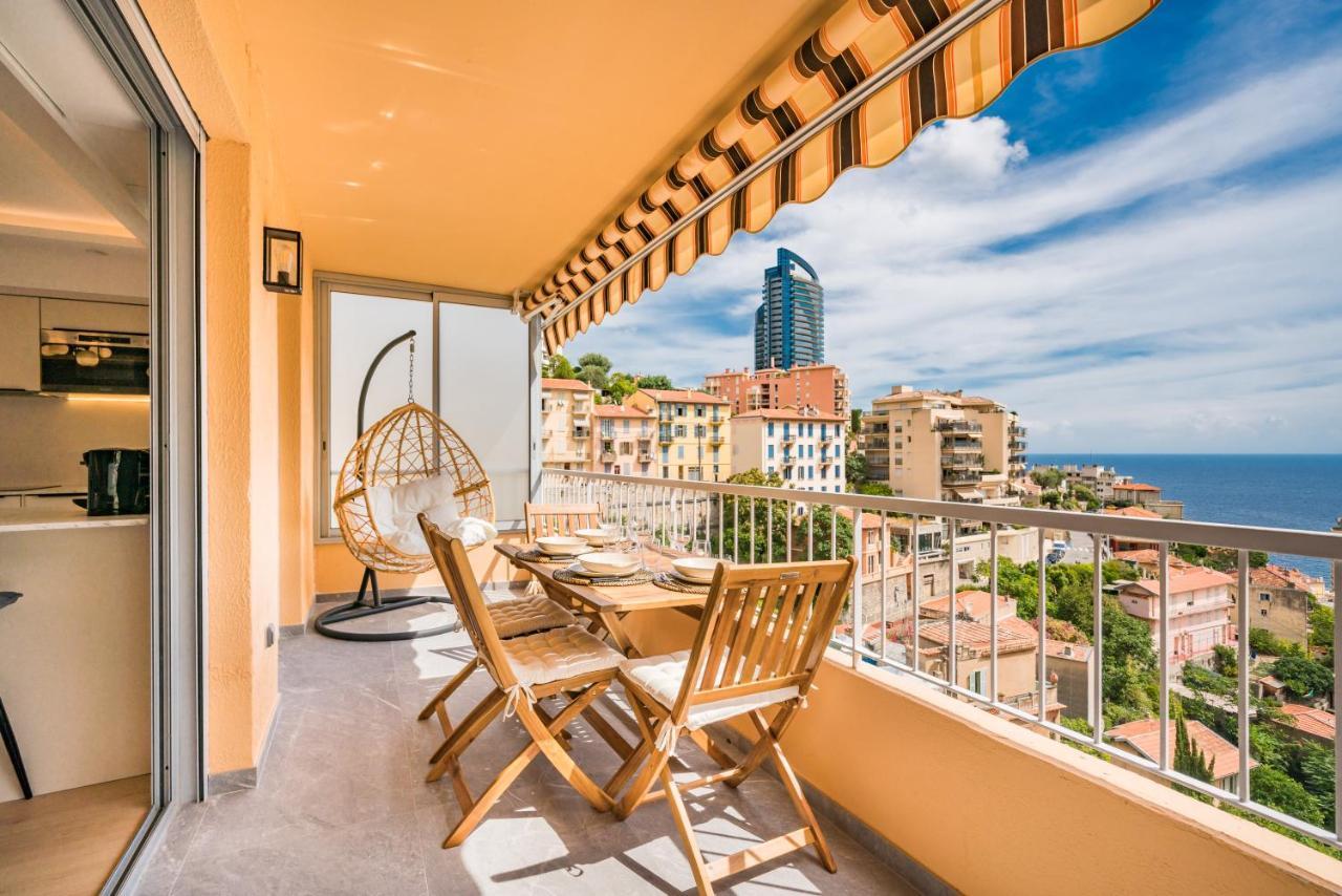 Baie De Monaco - Terrasse Vue Mer - Parking - Af Beausoleil Kültér fotó
