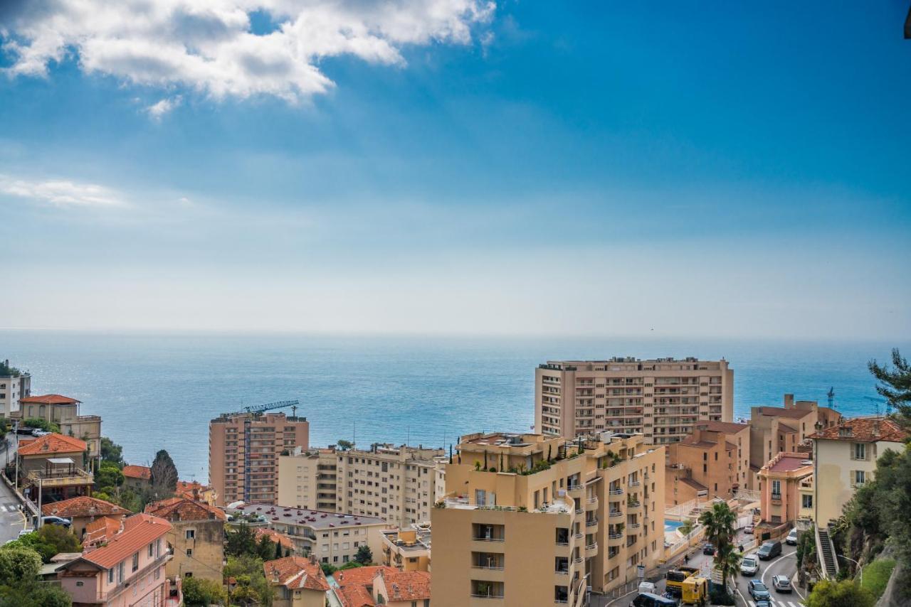 Baie De Monaco - Terrasse Vue Mer - Parking - Af Beausoleil Kültér fotó
